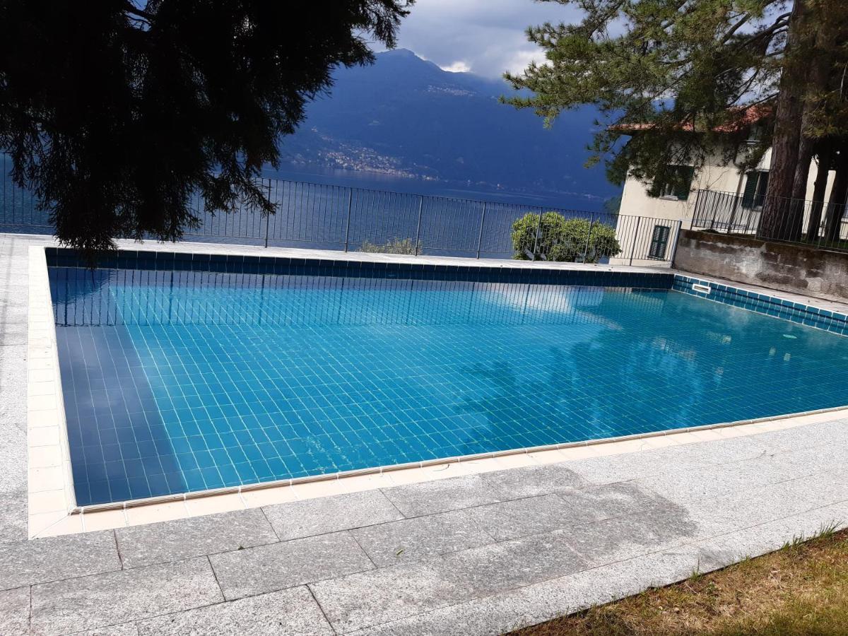 Casa con vista lago a Nesso Esterno foto