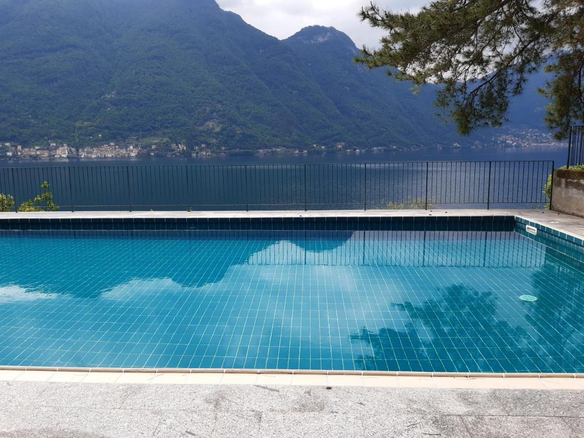 Casa con vista lago a Nesso Esterno foto
